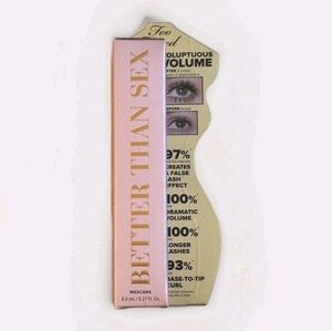 TOO FACED BETTER THAN SEX MASCARA 8 ML  BNIB